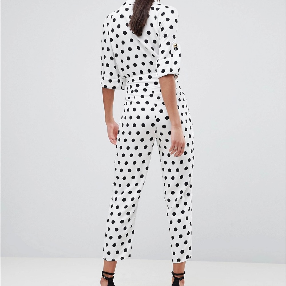 Polka dots jumpsuit